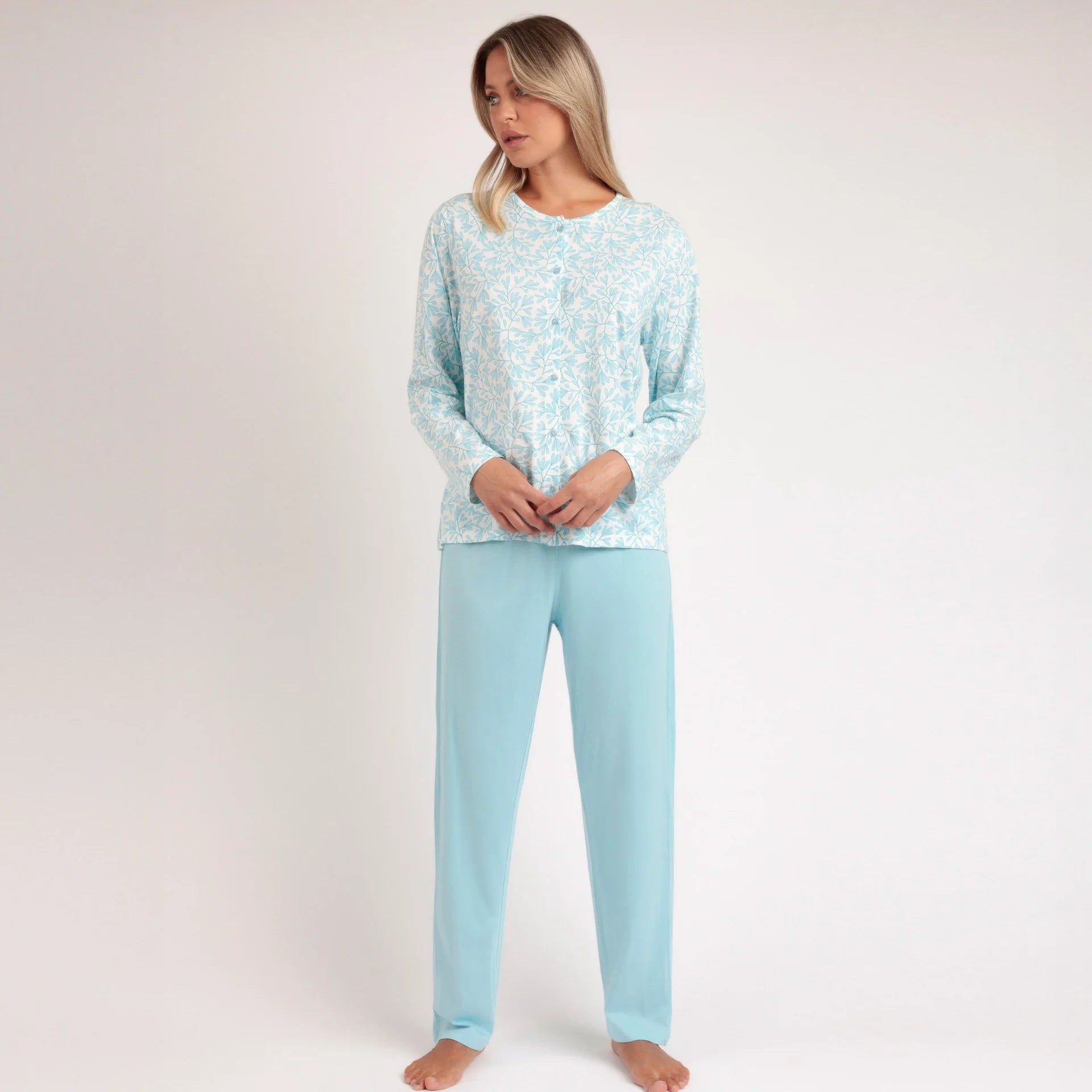 Admas Pigiama da Donna Cotone Leggero 63060 0504S26