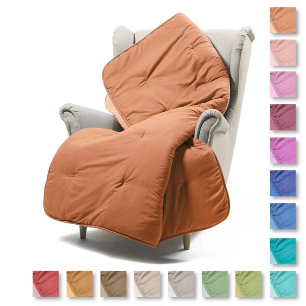 Caleffi Plaid Scaldotto Kim Tinta Unita bicolore 130x170cm 2511S41