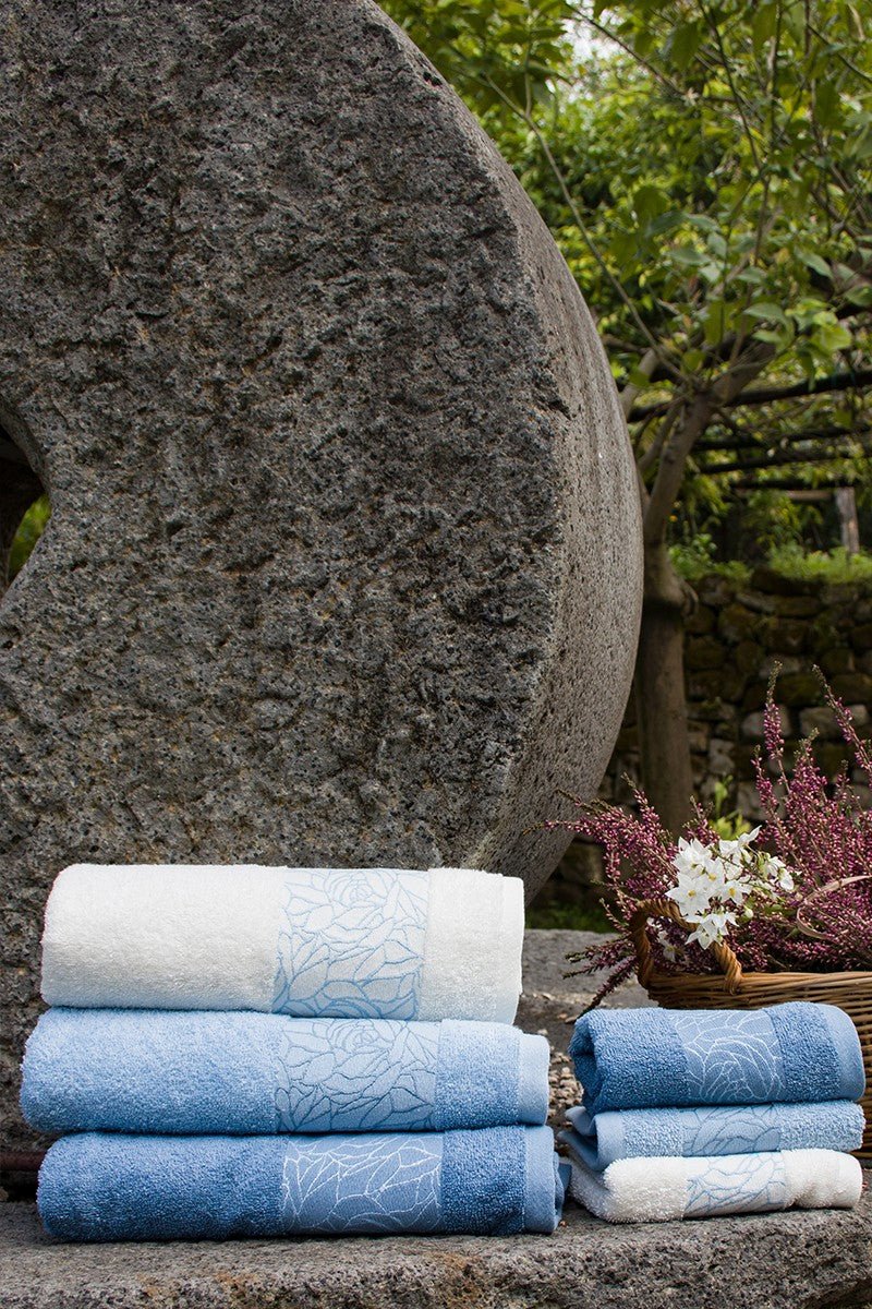 Set Asciugamani 3+3 Neith Ariel Jacquard