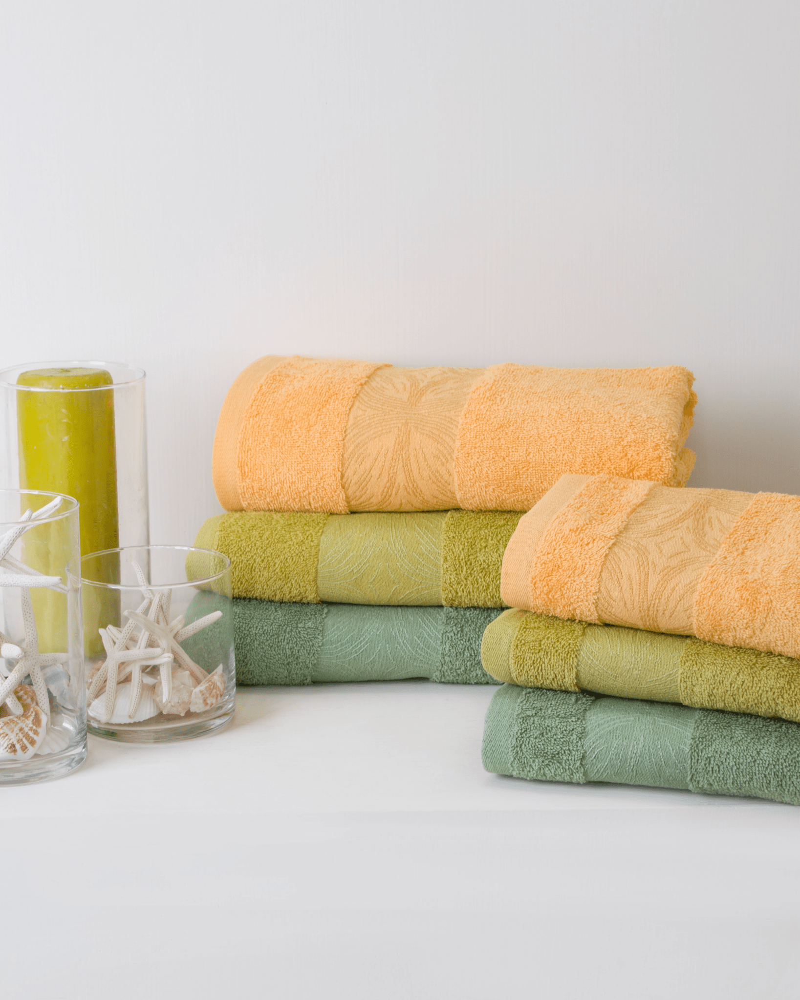 Neith Set Asciugamani 3+3 Charlie Jacquard