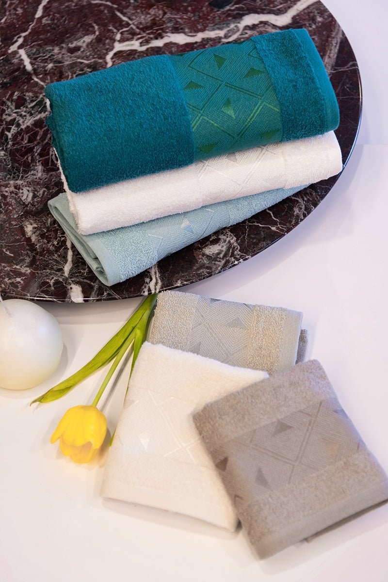 Set Asciugamani 3+3 Neith Rubina