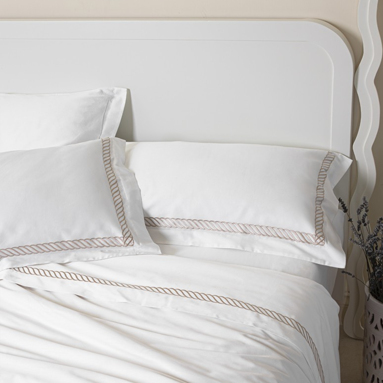 Battaglia Completo Lenzuola in Raso di Cotone Matrimoniale Fomye'