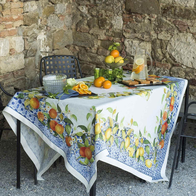 Tessitura Toscana Telerie Tovaglia da Tavola in 100% Puro lino Sevillana - Passarelli Biancheria