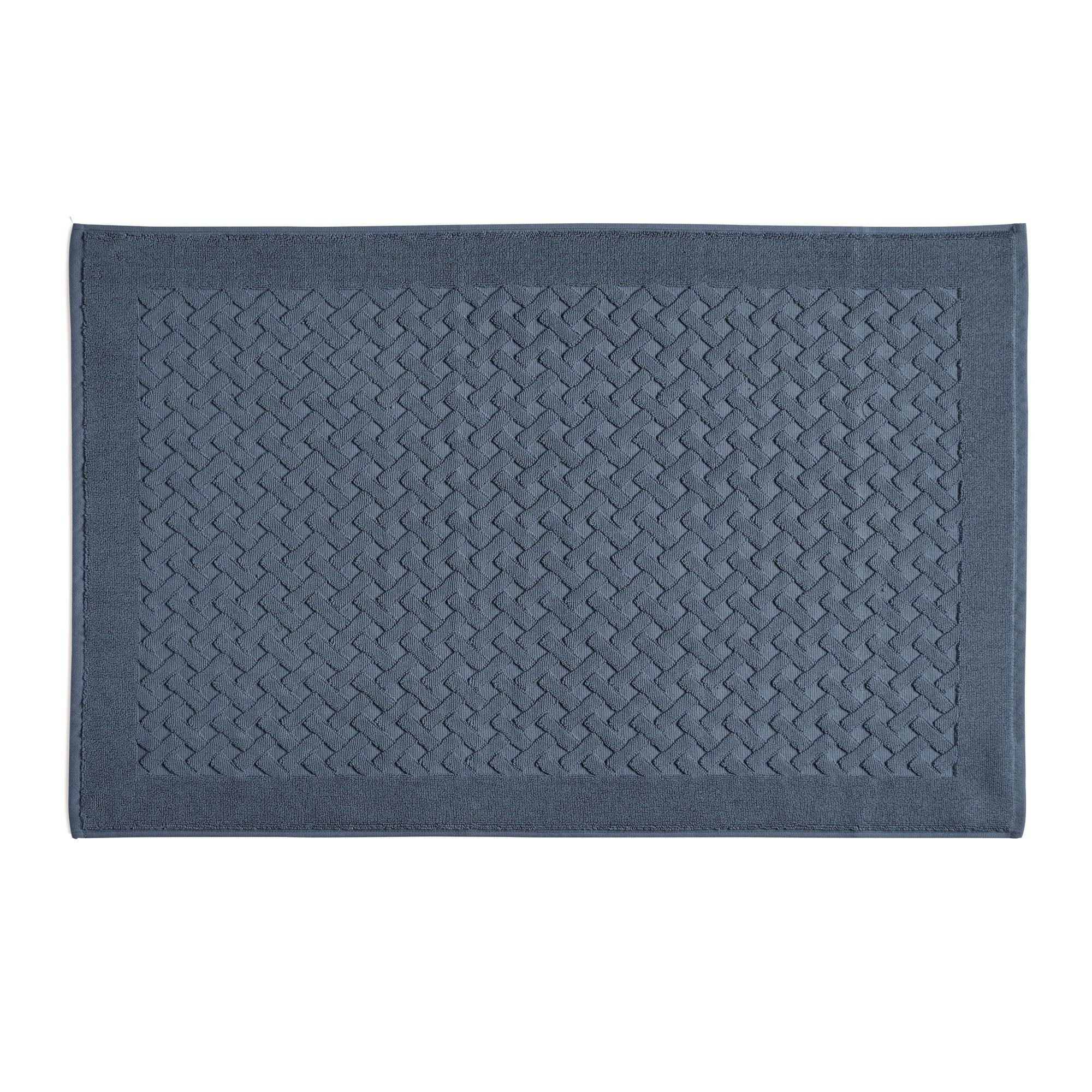 Biancoperla Tappeto in Spugna di Puro Cotone Tinta Unita Perla - Varie Dimensioni