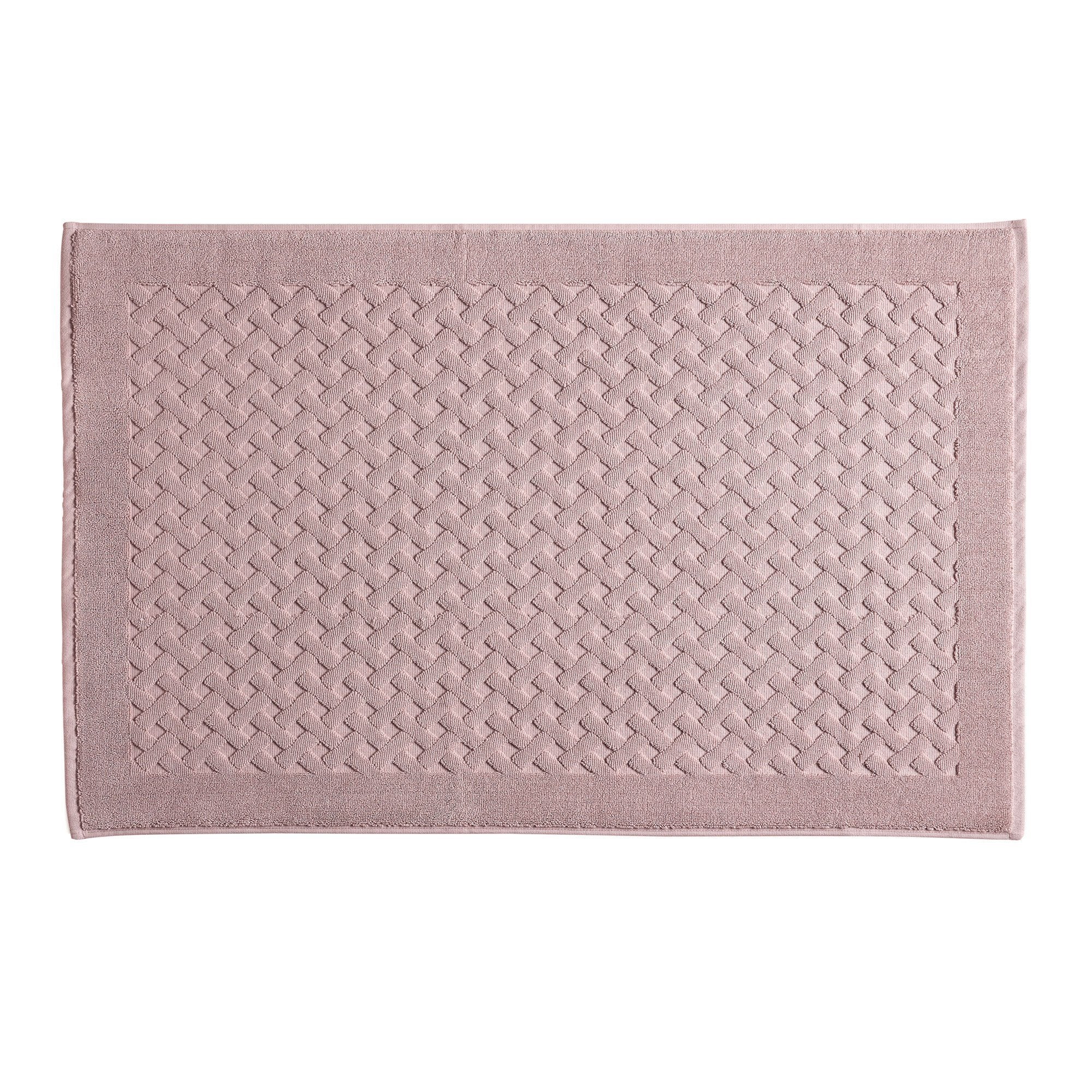 Biancoperla Tappeto in Spugna di Puro Cotone Tinta Unita Perla - Varie Dimensioni