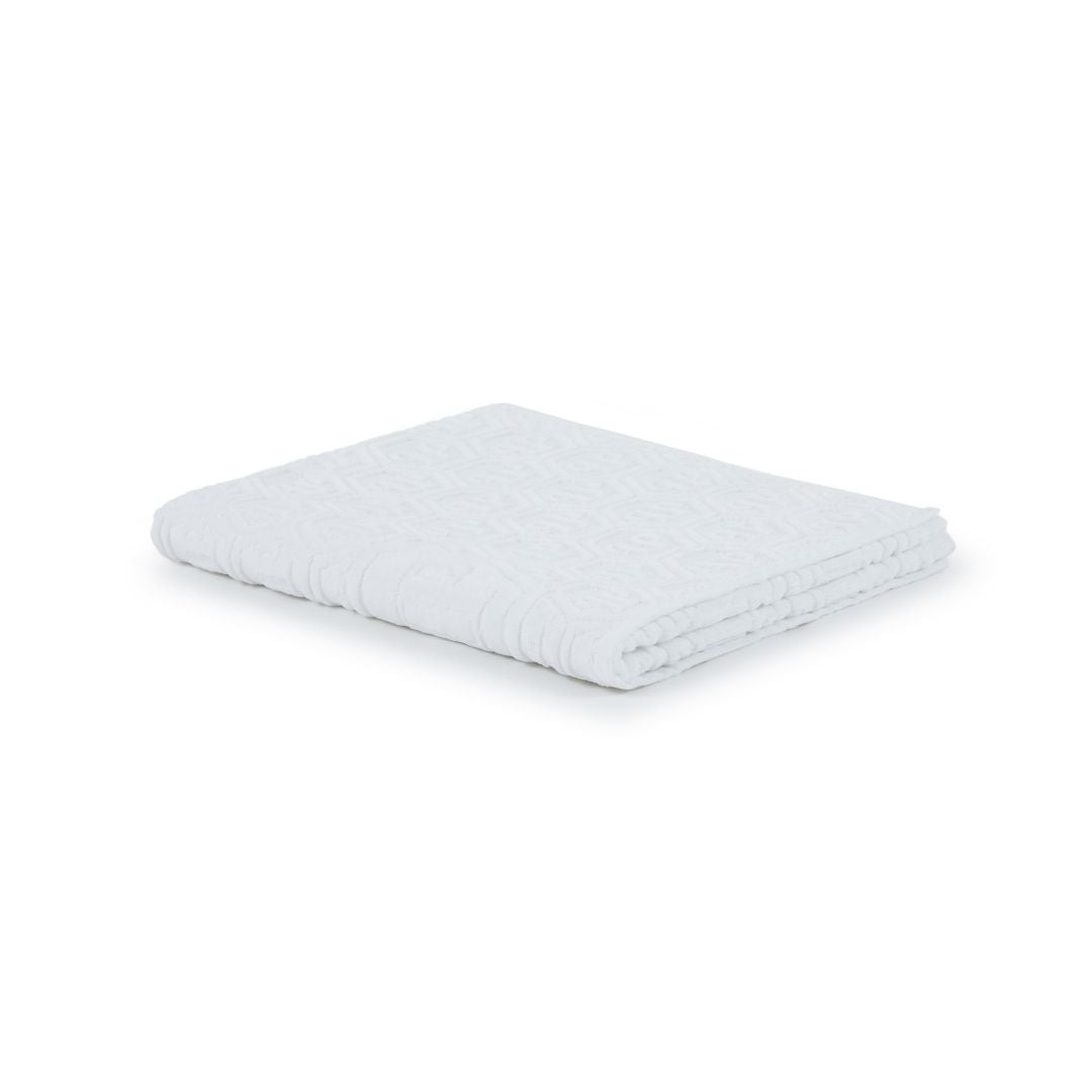 Philipp Plein Telo Bagno Hexagon Moderno in Spugna