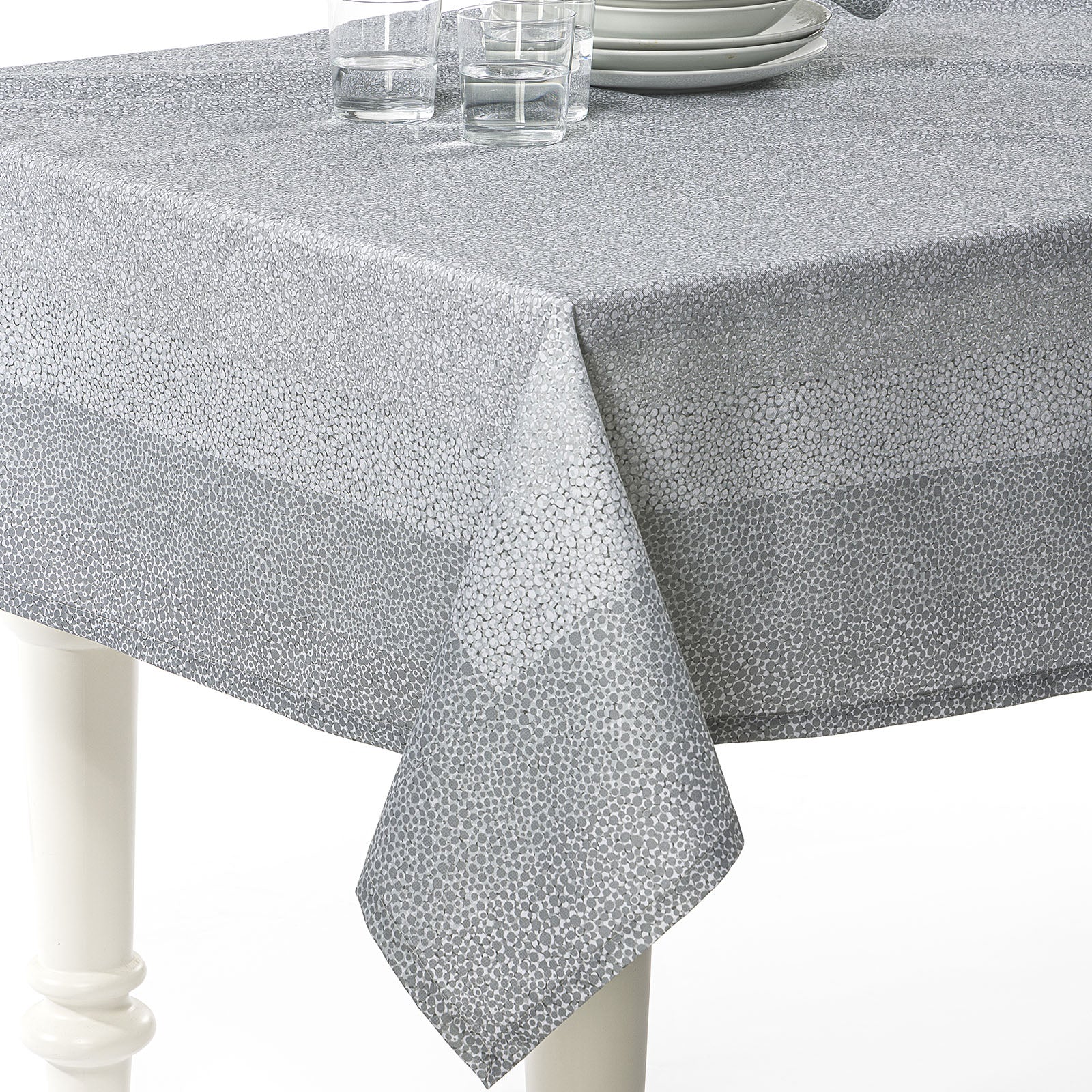 Caleffi Tovaglia in Puro Cotone Stampa Digitale Lunar 2505S - Varie Dimensioni