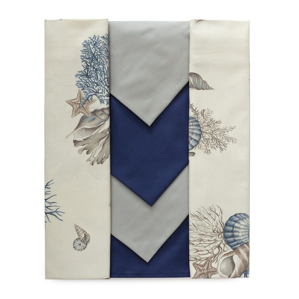 Servizio da Tavola x12 CORALLI blu By MAESTRI COTONIERI