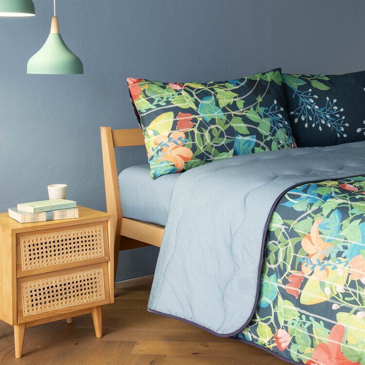 Bassetti Trapunta Matrimoniale Flower Gate 2512S125