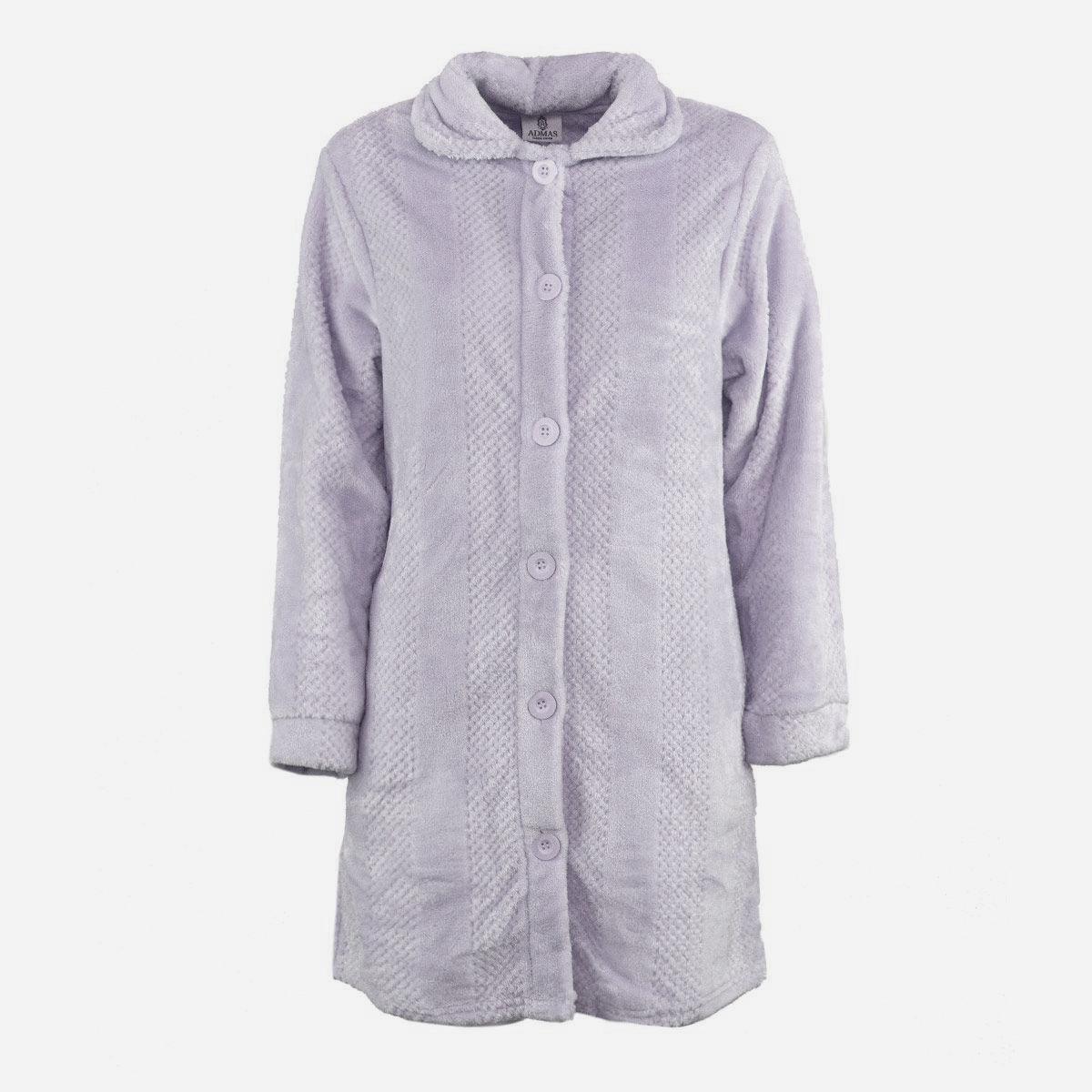 Admas Vestaglia Invernale da Donna in Pile Abbottonata 57414 S25 - Passarelli Biancheria