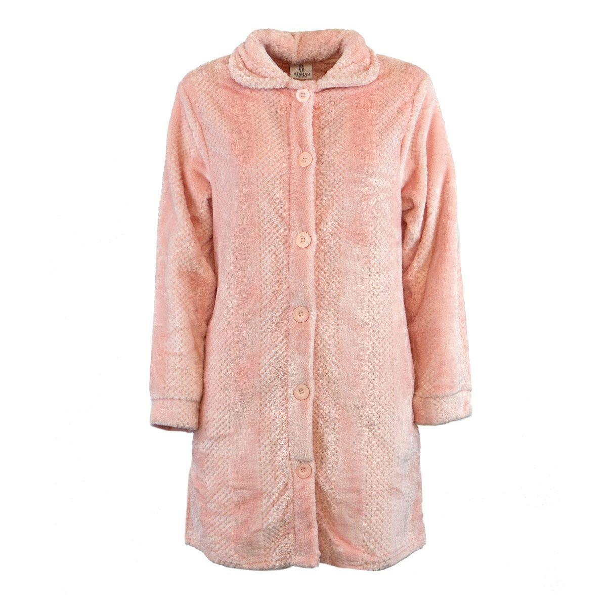 Admas Vestaglia Invernale da Donna in Pile Abbottonata 57414 S25 - Passarelli Biancheria