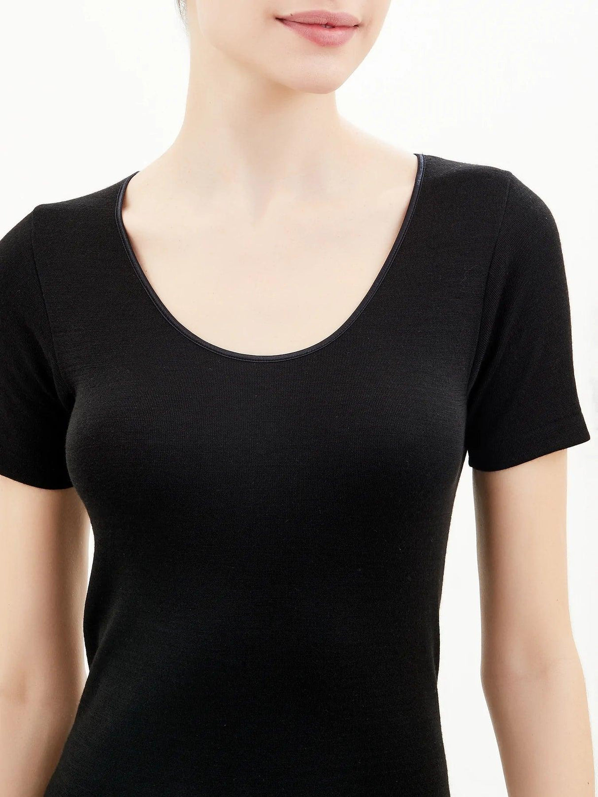 Ragno Maglia Mezze Maniche Invernale Sintonia Lana Cotone da Donna 072457 S18 - Passarelli Biancheria