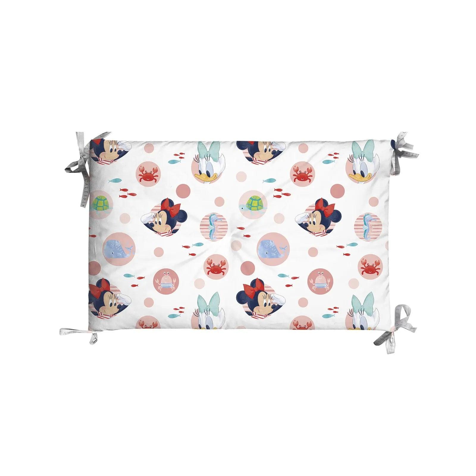 Caleffi Baby Copriletto Trapuntato + Lenzuola per Culla Minnie Baby D94 - Passarelli Biancheria