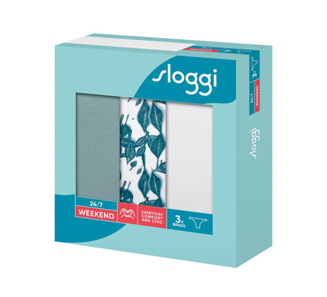 Sloggi Donna 24/7 Weekend Brazil C3P 10198201 S10 - Passarelli Biancheria