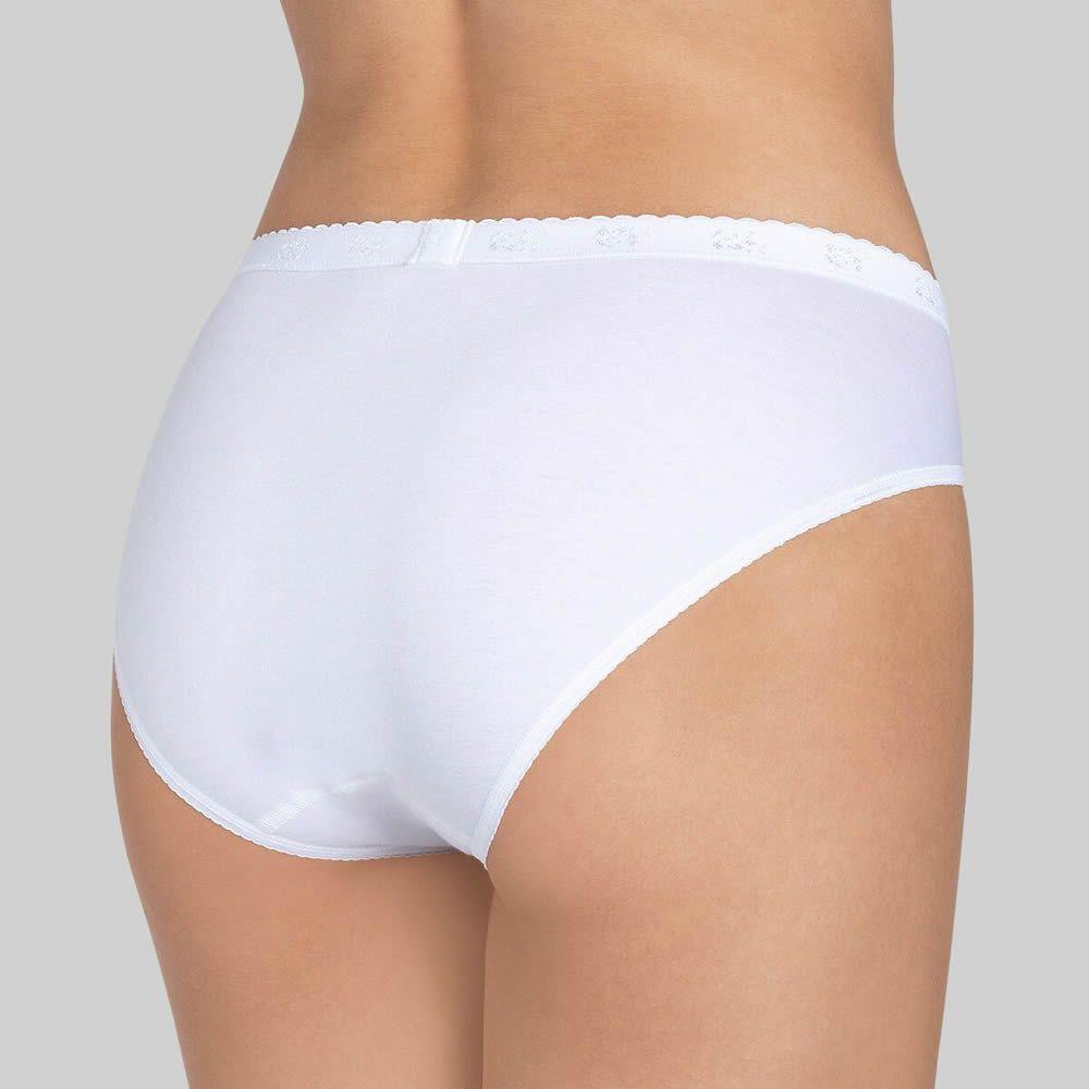 Sloggi Donna 4 Slip Chic Tai 10071654 S31 - Passarelli Biancheria