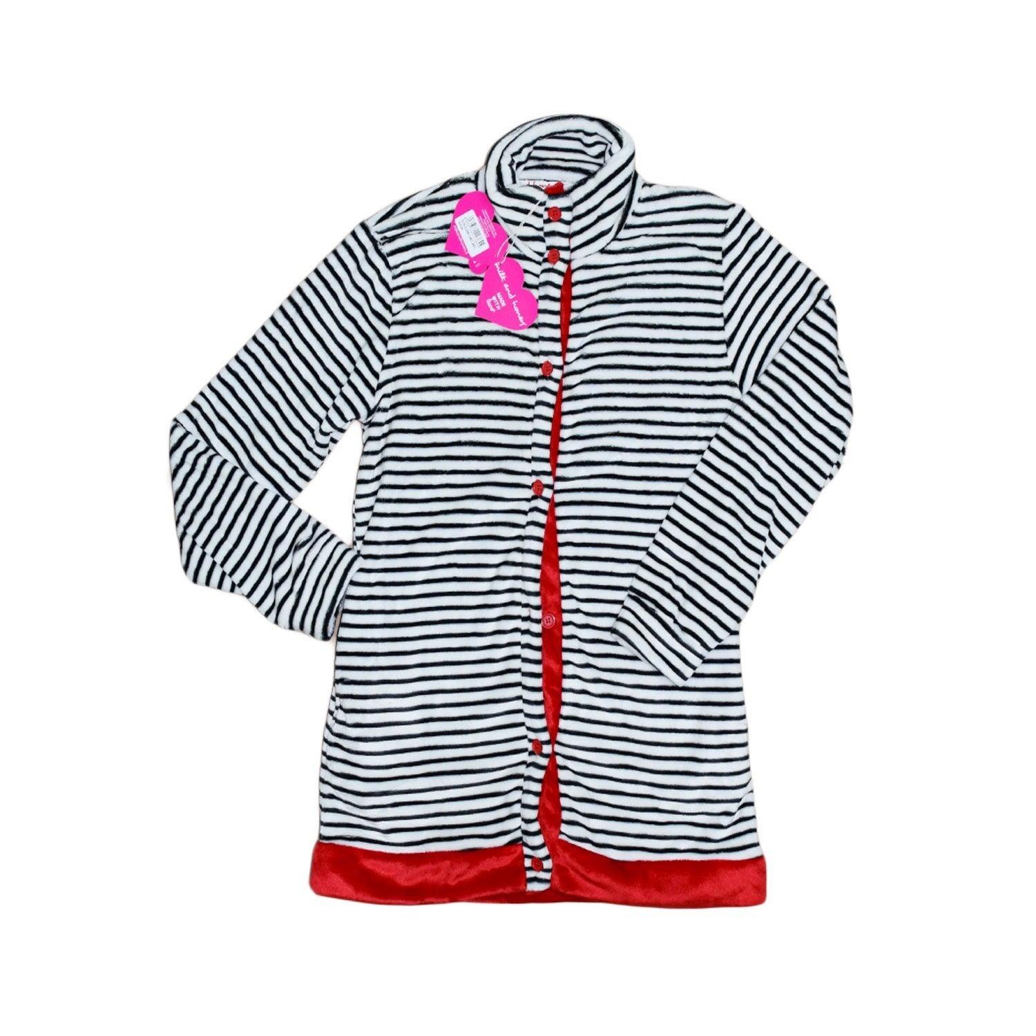 Milk and Honey Vestaglia Corta Invernale da Donna in Pile Abbottonata VE0196 D30 - Passarelli Biancheria