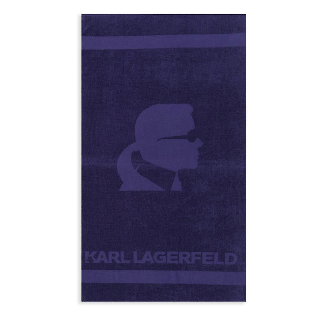 Karl Lagerfeld Telo Mare in Spugna 100% Cotone Misura 100x180 D28 - Passarelli Biancheria