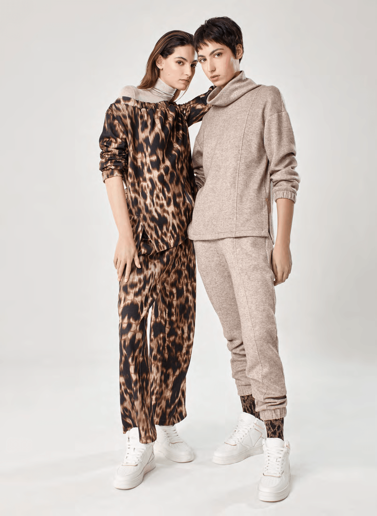 Oroblu Maglia Wild Print Sweater VOBT67069 S78 - Passarelli Biancheria