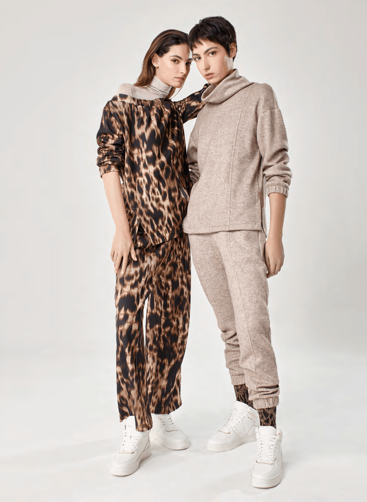 Oroblu Maglia Wild Print Sweater VOBT67069 S78 - Passarelli Biancheria