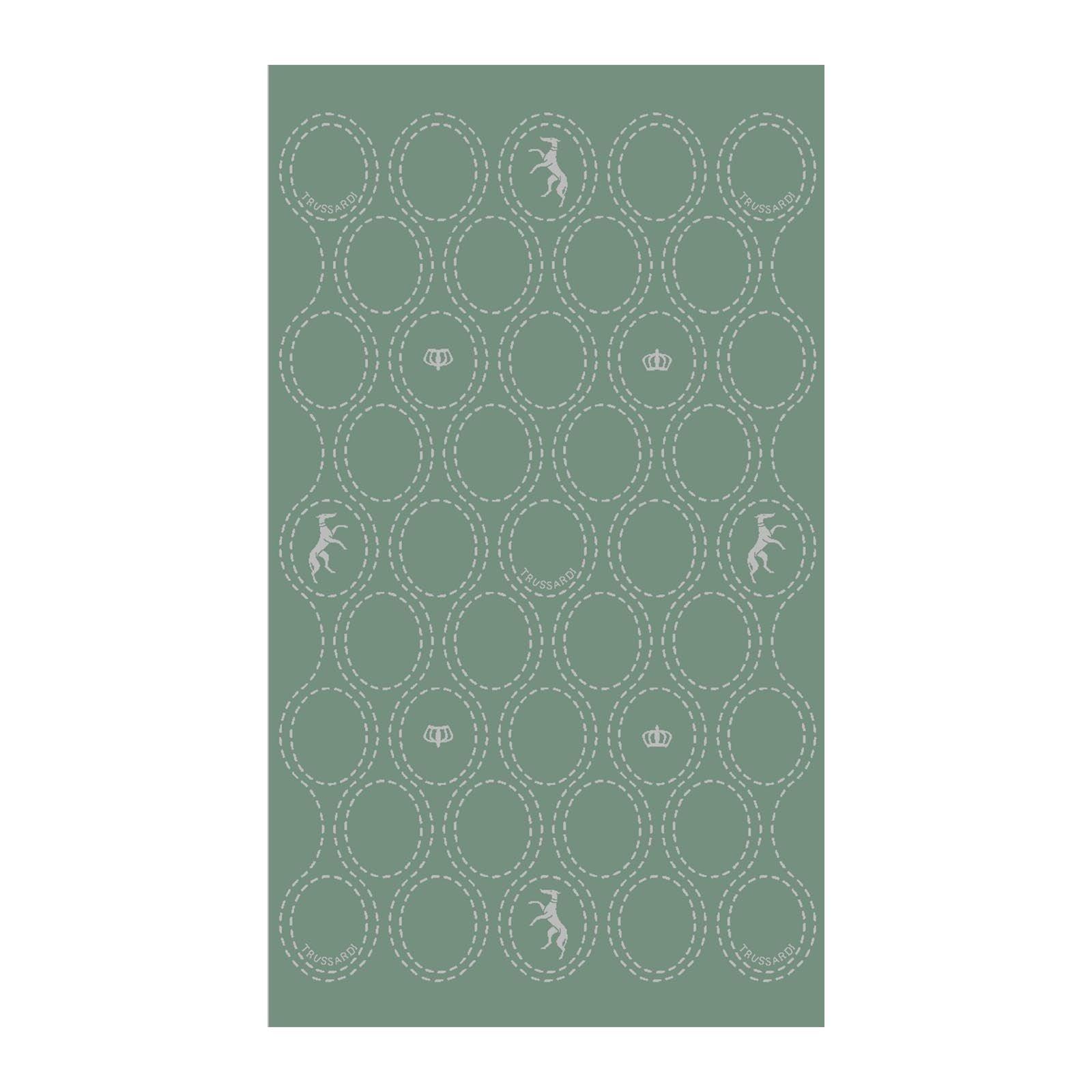 Trussardi Telo Mare in Spugna Royal Grayhound 2006665 S50 - Passarelli Biancheria