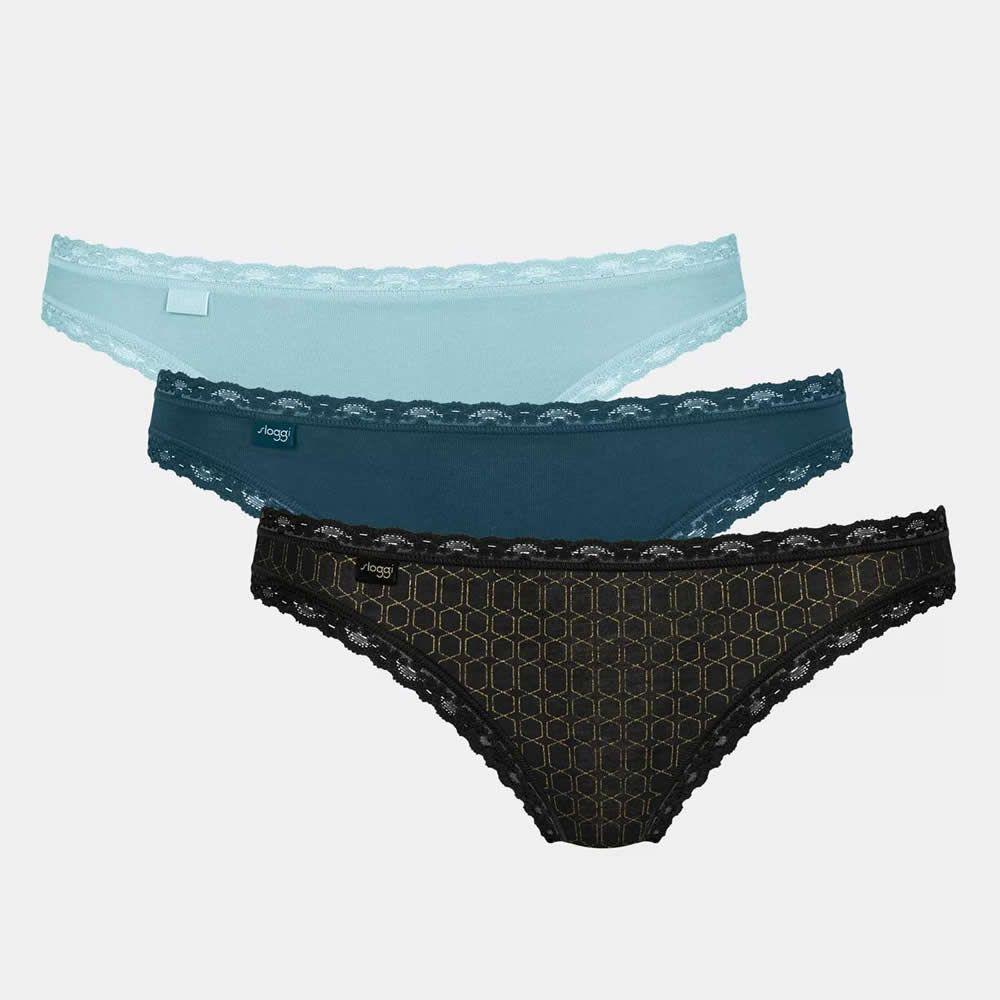 Sloggi Donna 24/7 Weekend Brazil C3P 10198201 S10 - Passarelli Biancheria