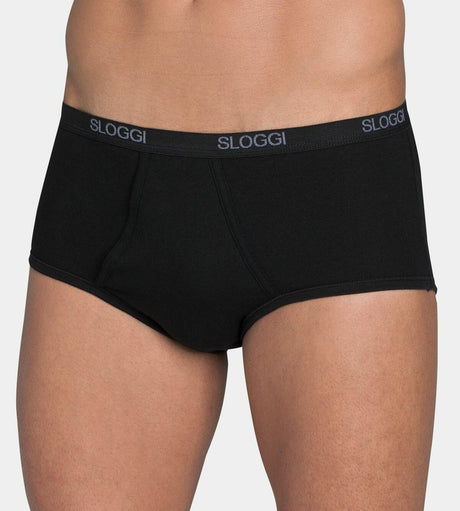 Sloggi Uomo 2 Slip Alto Basic Maxi S20 - Passarelli Biancheria