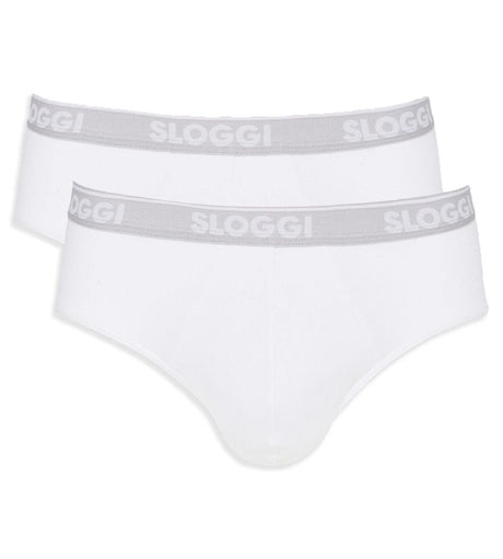 Sloggi Uomo Go ABC Midi Confezione da 2 Slip S90 - Passarelli Biancheria