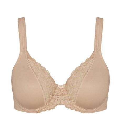 Triumph Reggiseno con Ferretti Modern Lace + Cotton W 10207538 S46 - Passarelli Biancheria