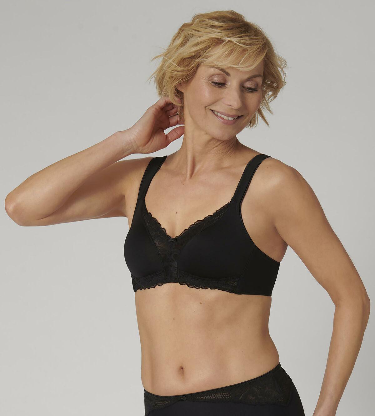 Triumph Reggiseno senza Ferretti Modern Lace + Cotton N 10207539 S42 - Passarelli Biancheria