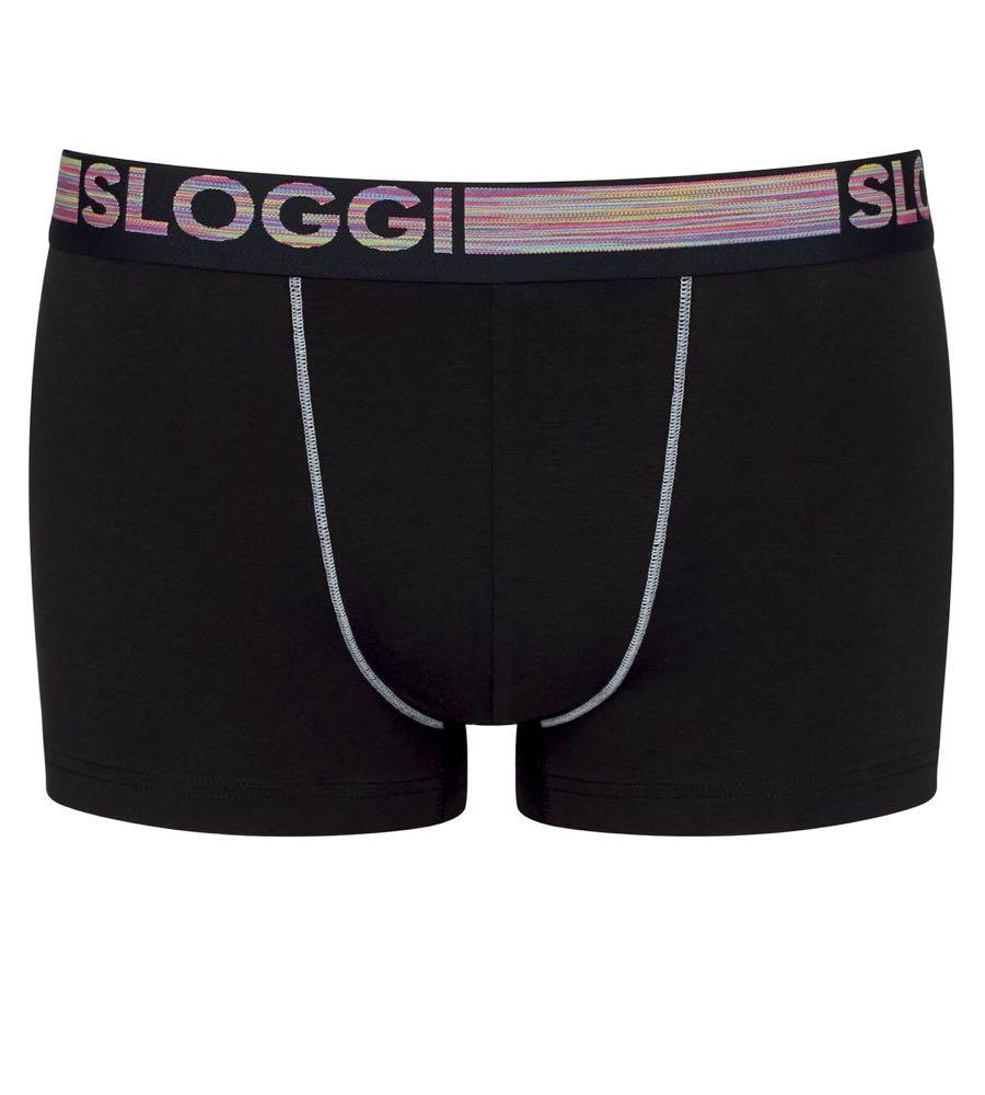 Sloggi Uomo Go ABC Natural Hipster Confezione da 2 Boxer 10211769 S16 - Passarelli Biancheria