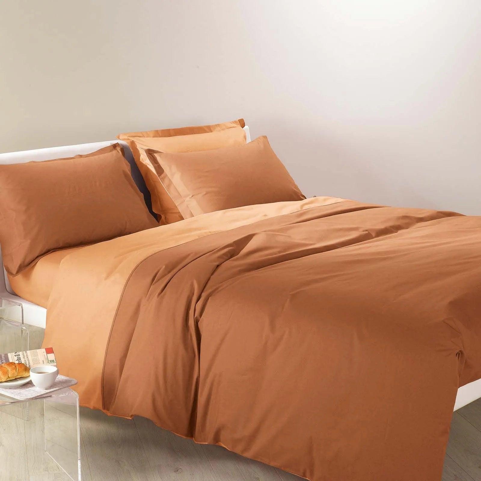 Caleffi Copripiumino Bicolor Double Face per Letto Piazza e Mezza S65 - Passarelli Biancheria