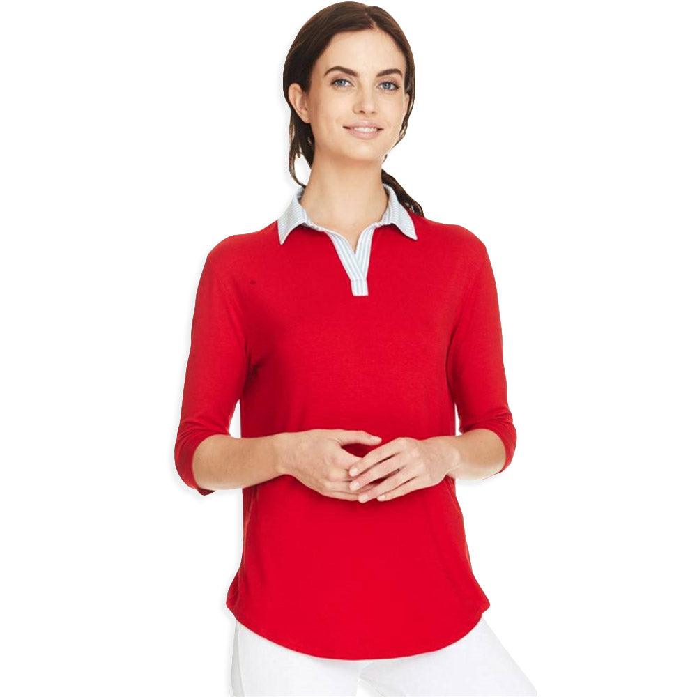Ragno Polo Donna in Viscosa Maniche 3/4 71254G S26 - Passarelli Biancheria