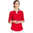 Ragno Polo Donna in Viscosa Maniche 3/4 71254G S26 - Passarelli Biancheria