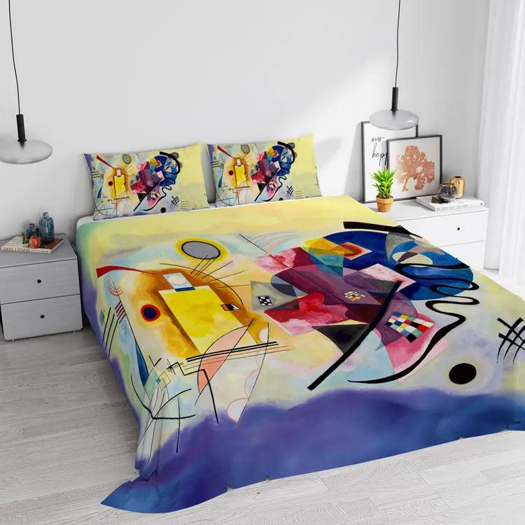 Sogni d'autore Parure Lenzuola Copriletto Matrimoniale SD57 B56 - Passarelli Biancheria