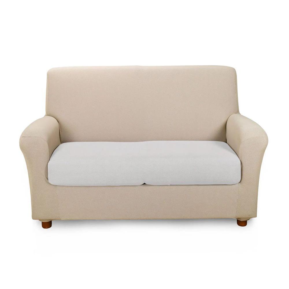 Caleffi Copridivano Eleasticizzato Cambio Melange in Cotone - Varie Dimensioni - Passarelli Biancheria