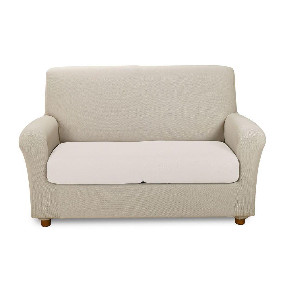 Caleffi Copridivano Eleasticizzato Cambio Melange in Cotone - Varie Dimensioni - Passarelli Biancheria