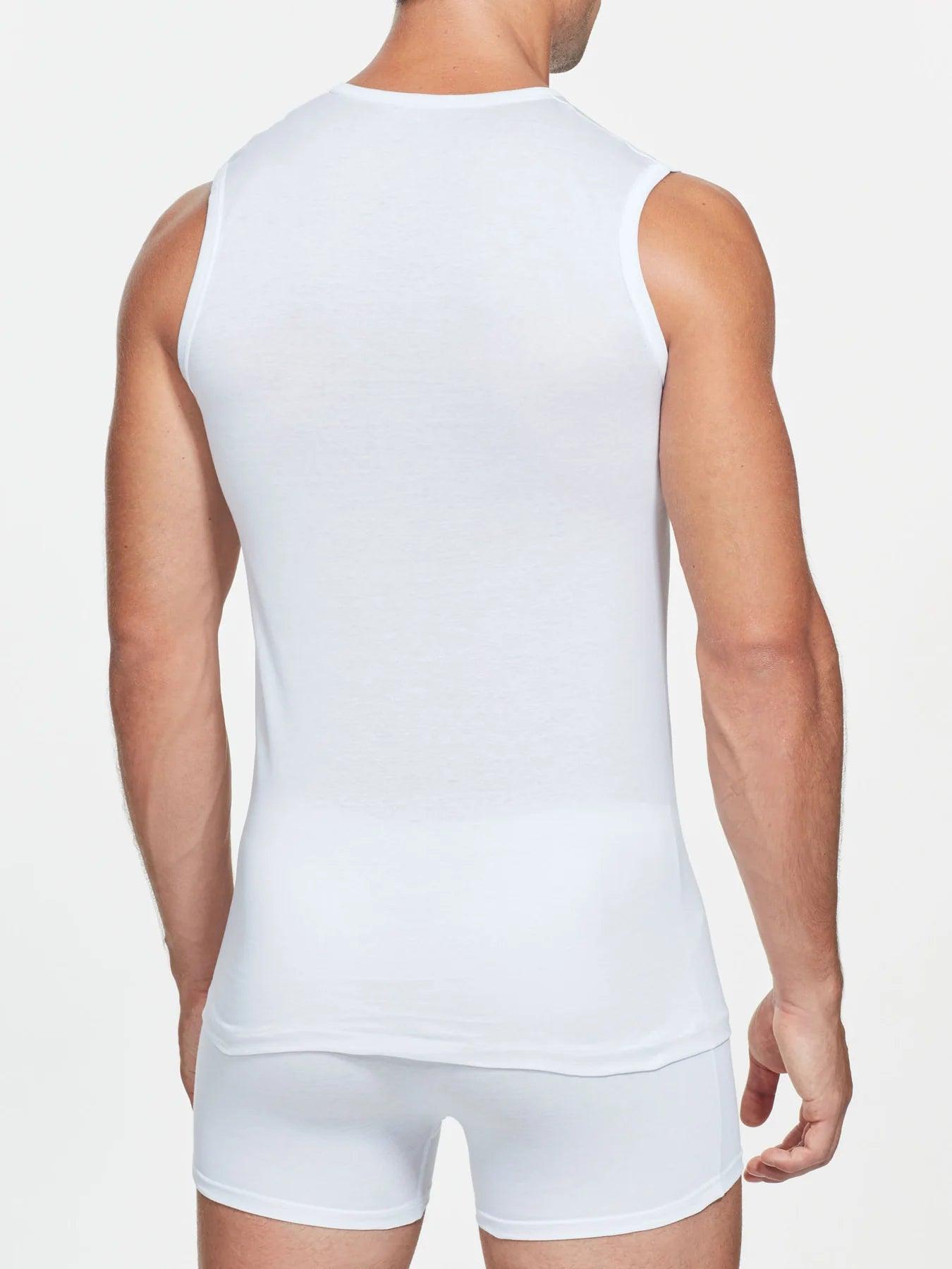 Ragno Maglia Intima Smanicato Uomo Silkotton 601693 Filo Scozia S18 - Passarelli Biancheria