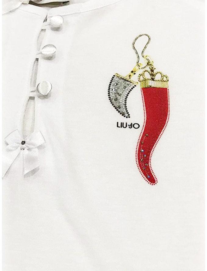 Liu Jo Camicia da Notte SS Fortuna DL004 S54 - Passarelli Biancheria