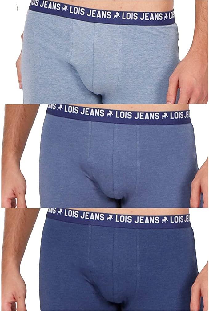 Lois Confezione 3 Boxer Offerta da Uomo 48227P D18 - Passarelli Biancheria