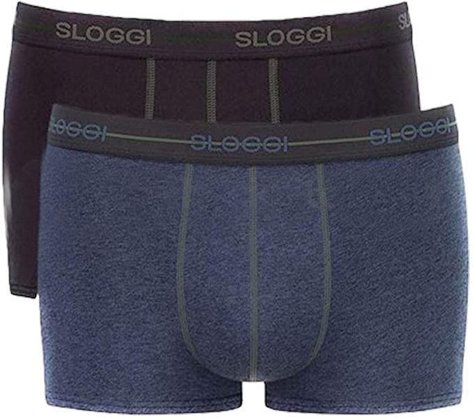 Sloggi Uomo 2 Boxer Start Hipster 10050545 S20 - Passarelli Biancheria