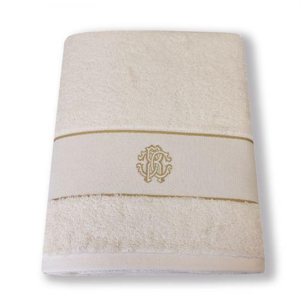 Roberto Cavalli Telo Bagno Spugna Gold New S60 - Passarelli Biancheria