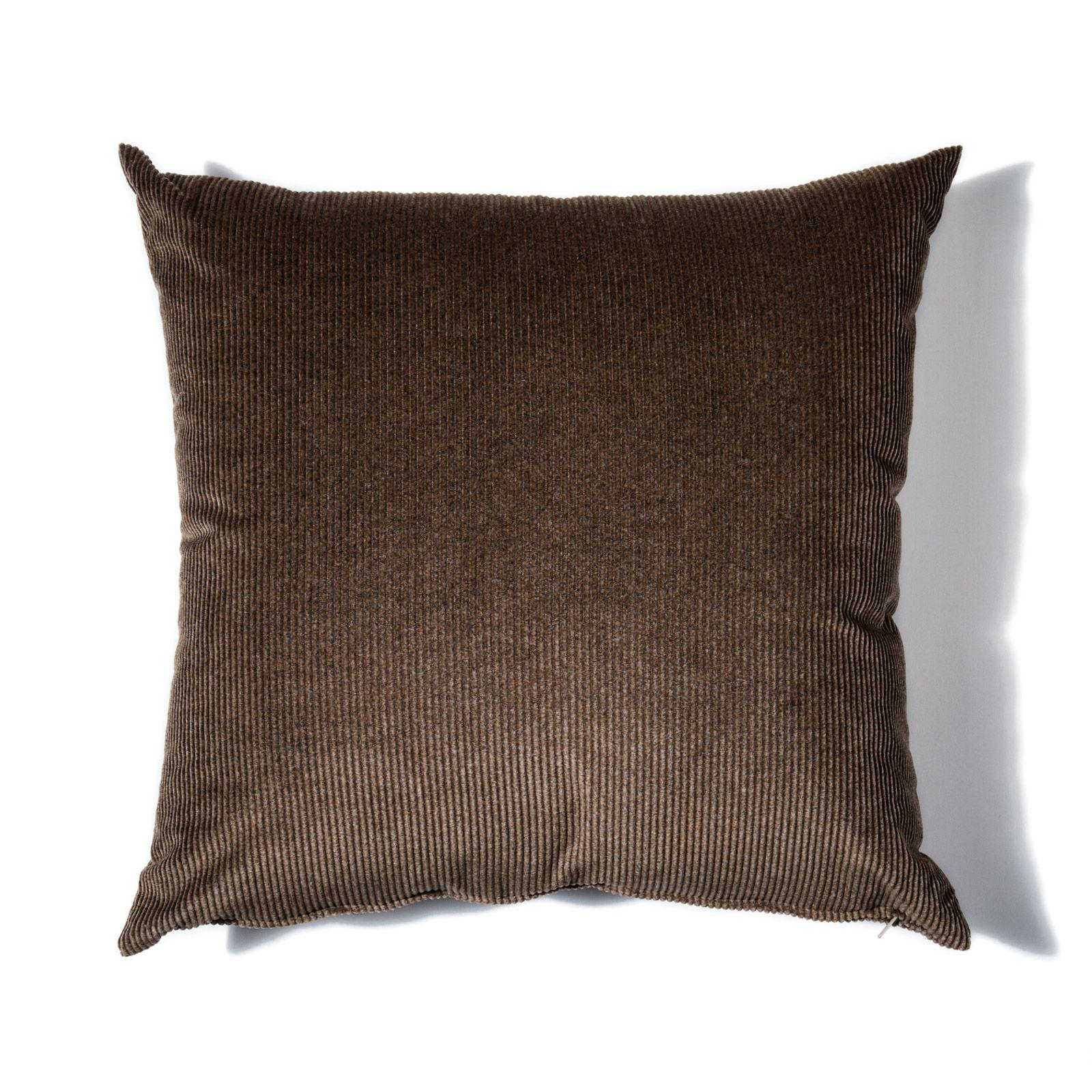 Caleffi Cuscino Arredo in Velluto a Coste 45x45 6575 D180 - Passarelli Biancheria