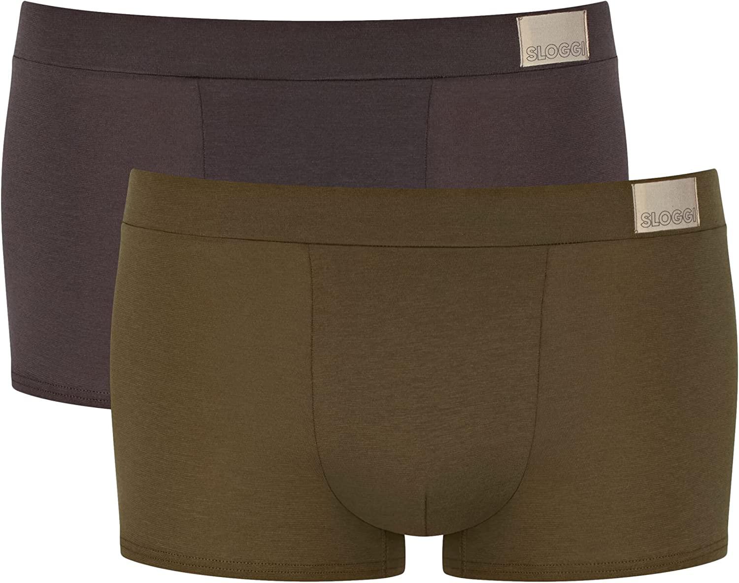 Sloggi Uomo Confezione da 2 Boxer Go Natural Hipster S22 - Passarelli Biancheria