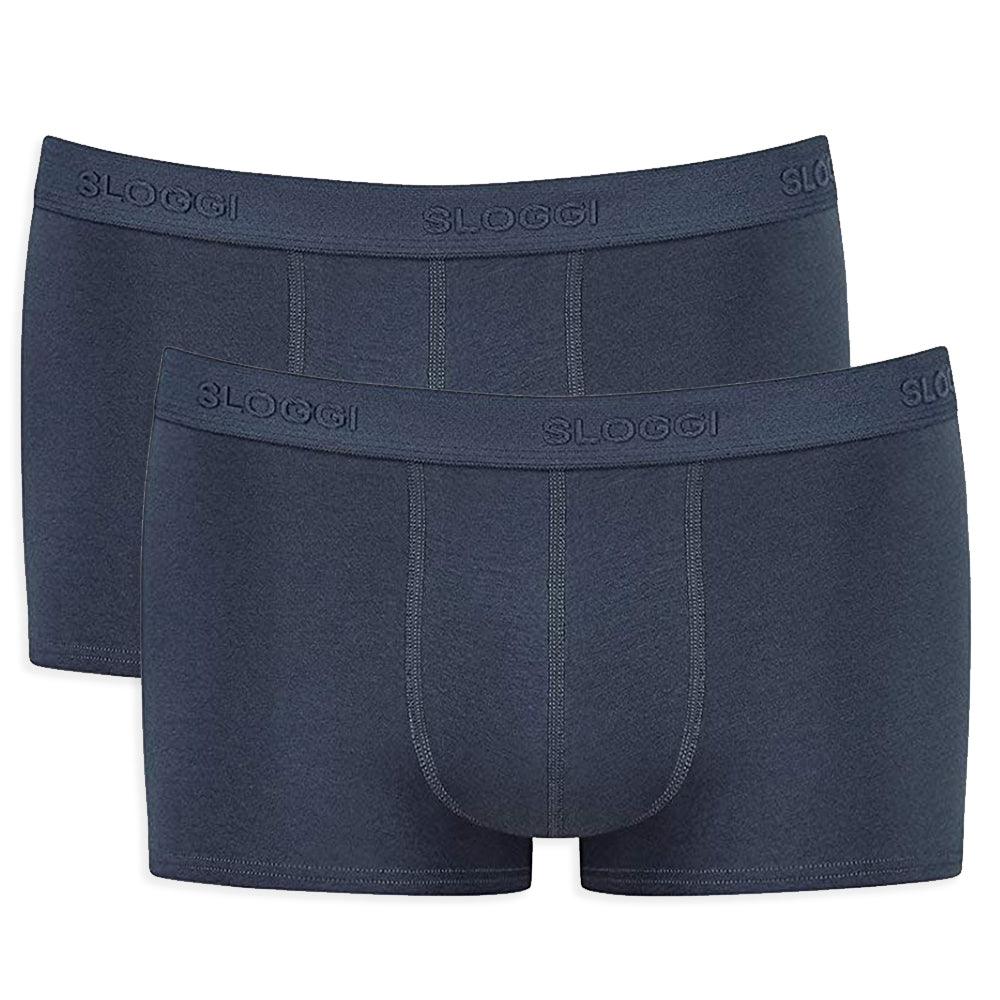 Sloggi Uomo 2 Boxer Natural Cotton 24/7 Hipster S20 - Passarelli Biancheria