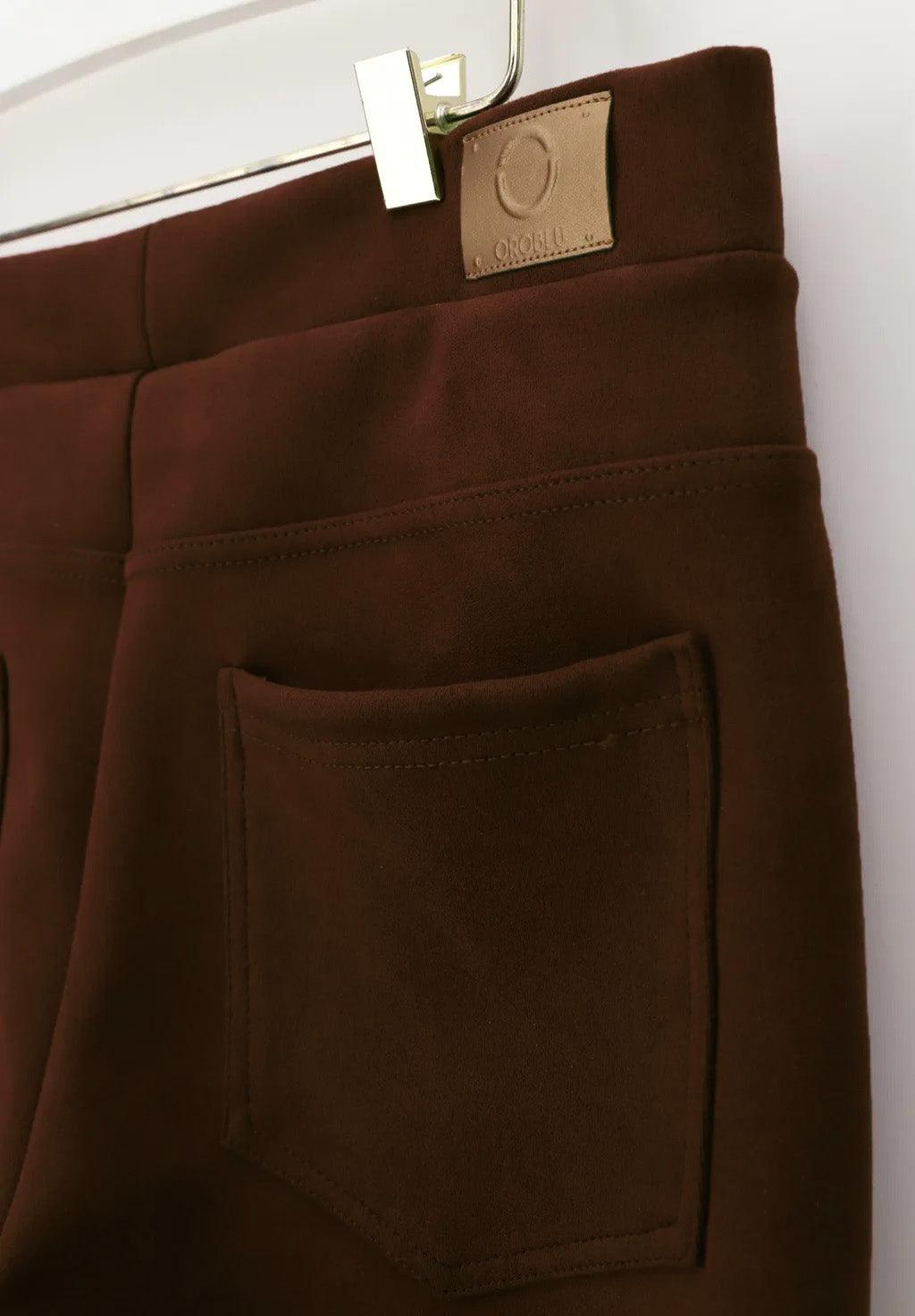 Oroblu Leggings pull on suede Maonia VOBT66330 S50 - Passarelli Biancheria