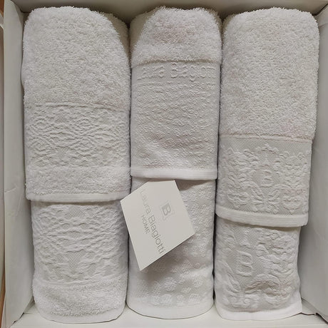 Laura Biagiotti Set 3+3 Asciugamani Alisia D36 - Passarelli Biancheria