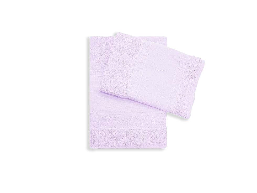 Daylight Set Asciugamani con Tela Aida 1+1 Spugna Alessandra D90 - Passarelli Biancheria