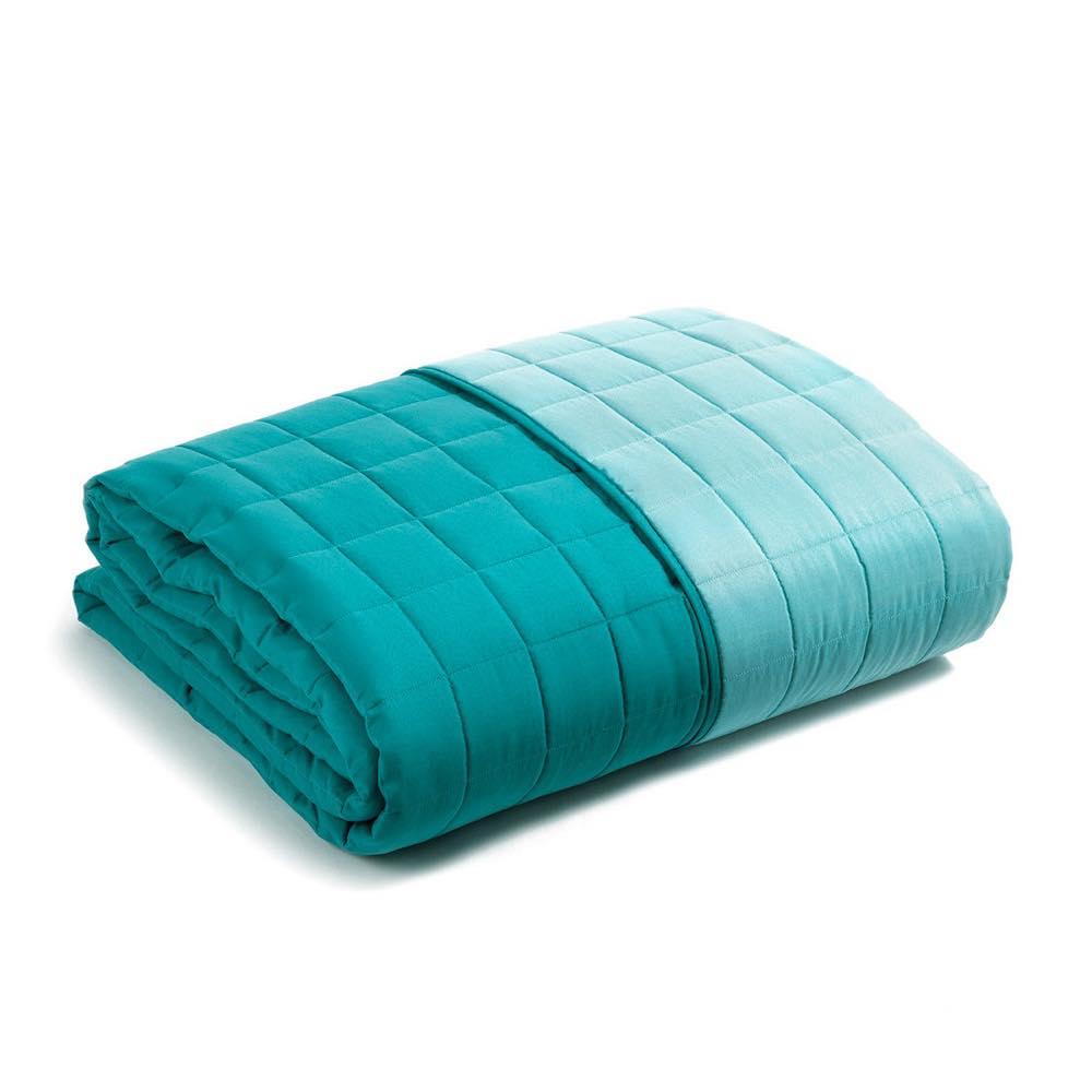 Caleffi Copriletto Trapuntato Matrimoniale Tinta Unita Modern Bicolor - Passarelli Biancheria