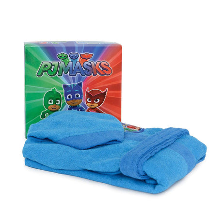 Accappatoio Super Pigiamini Pj Masks per Bambino in micro spugna D27 - Passarelli Biancheria