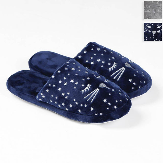 Admas Pantofole | Ciabatte Invernali in Coral Pile da Donna 59085 S11 - Passarelli Biancheria